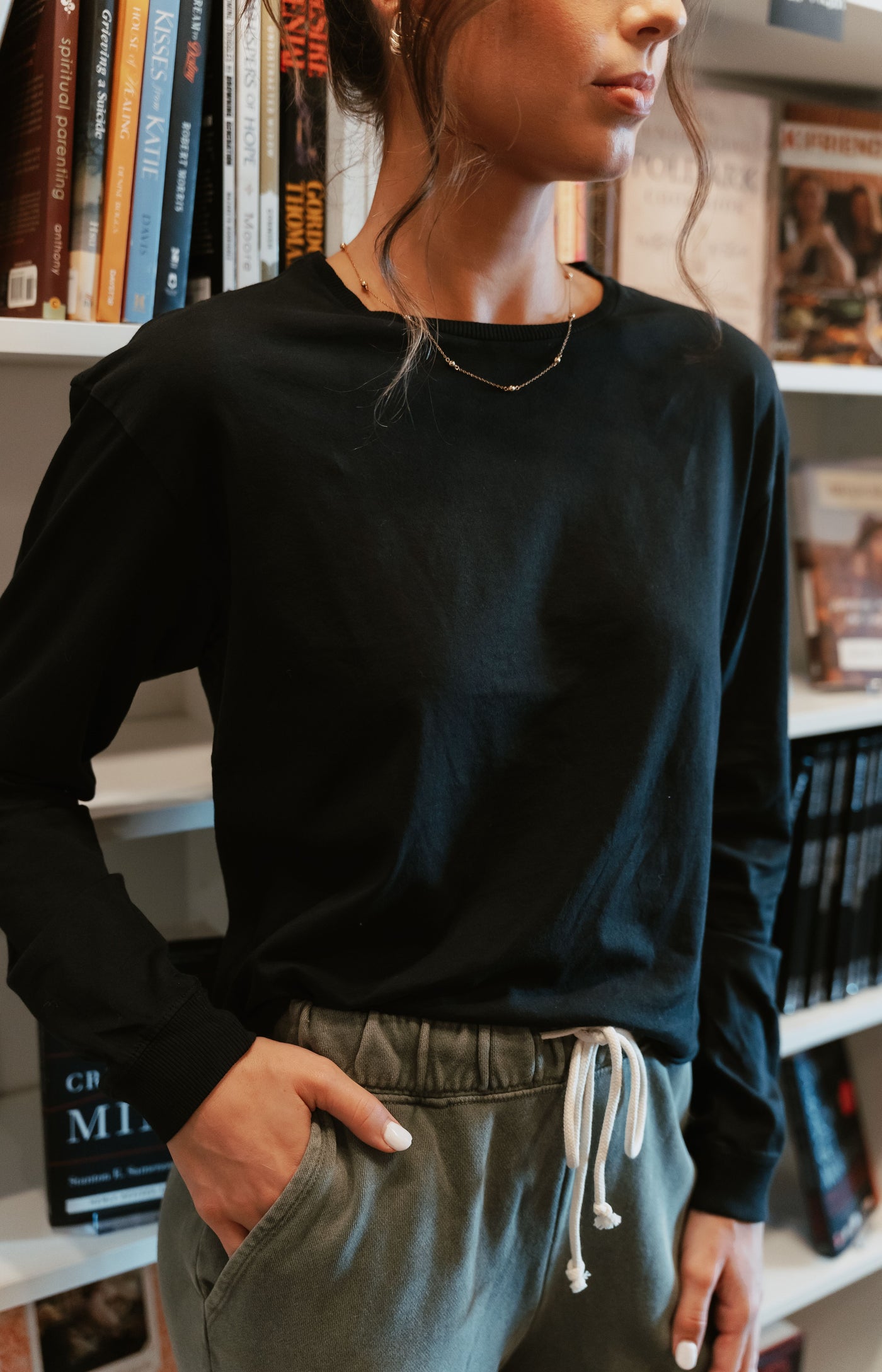 Black Fremont Tee