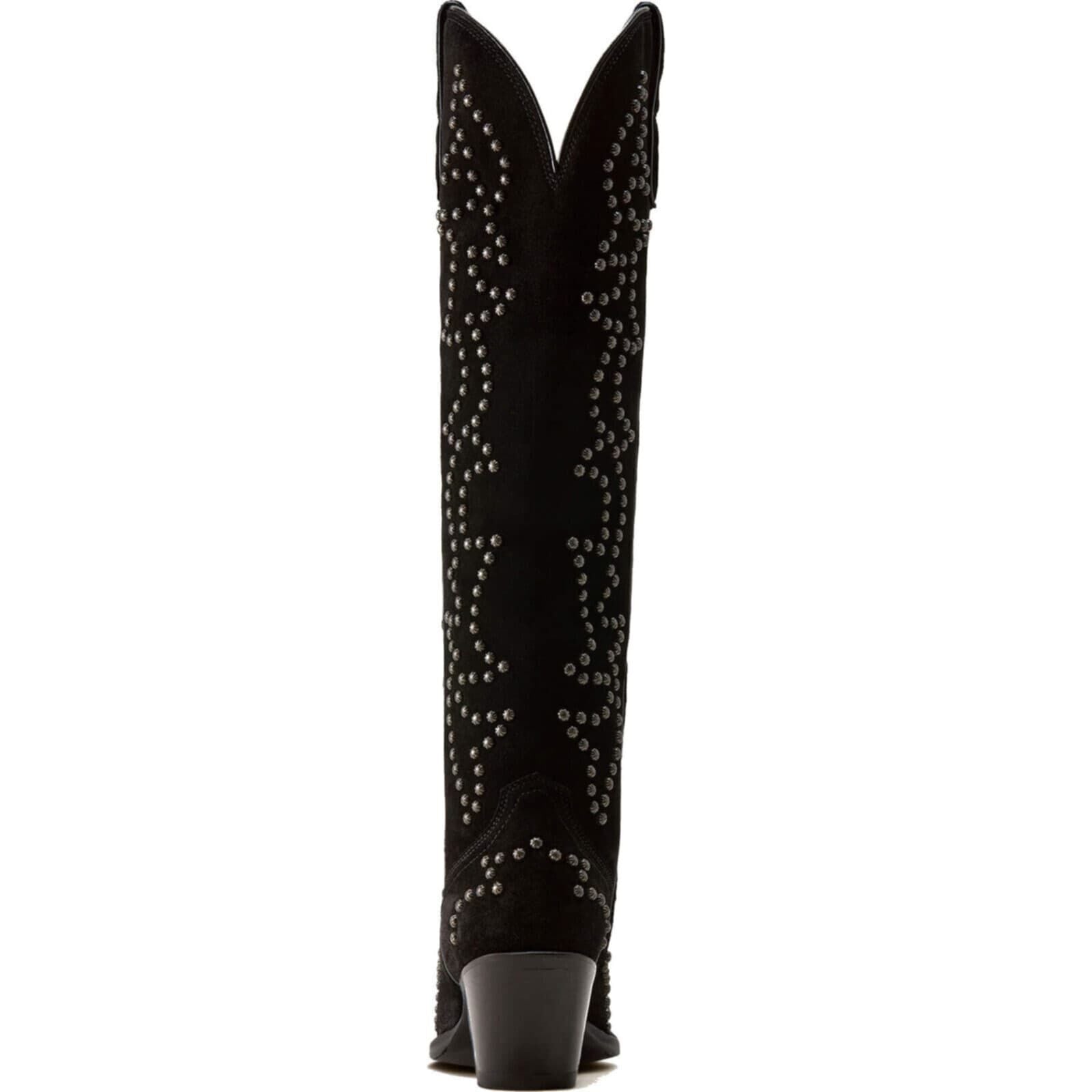 Ariat Women's Vixen X Toe Western Boot Black Suede 10080355