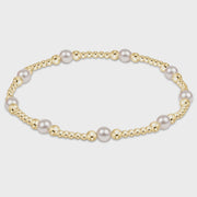 Purpose Pearl 4mm Gold Bracelet