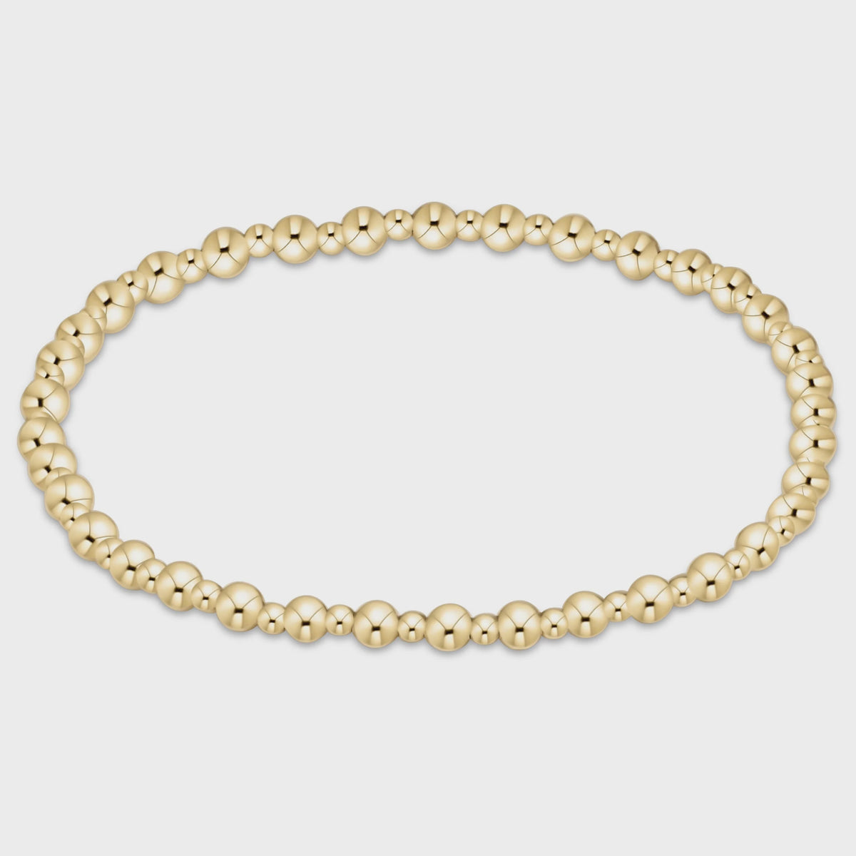 Grateful Gold 3mm Bracelet