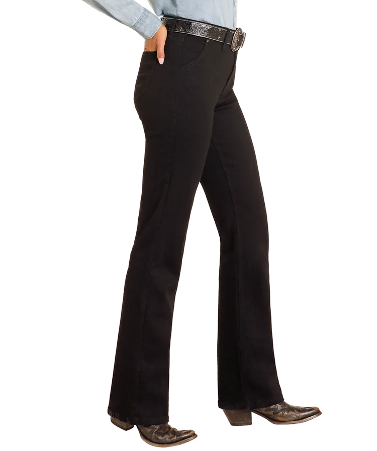 Rock & Roll Black High Rise Bootcut BW4HD04767