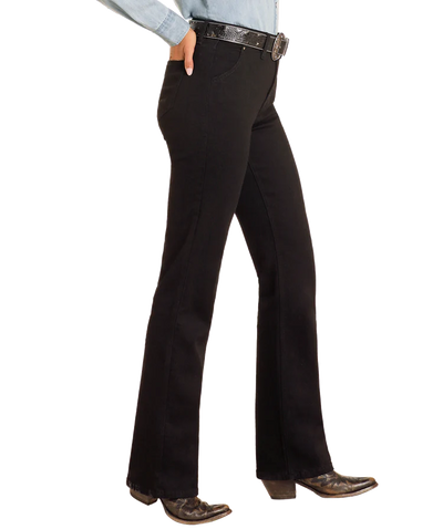 Rock & Roll Black High Rise Bootcut BW4HD04767