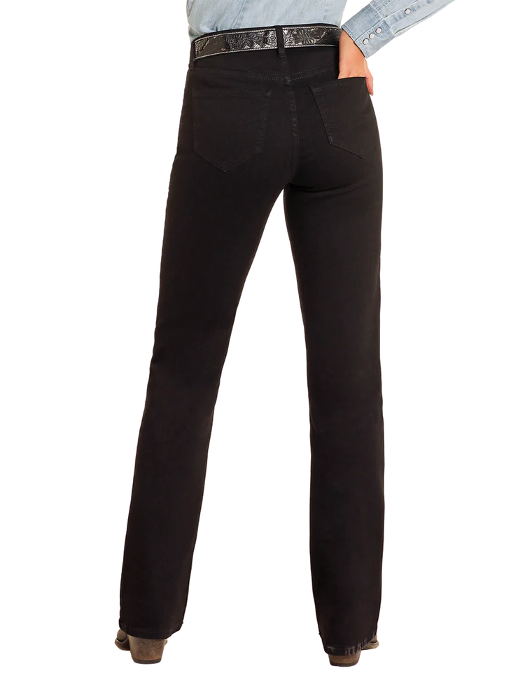 Rock & Roll Black High Rise Bootcut BW4HD04767