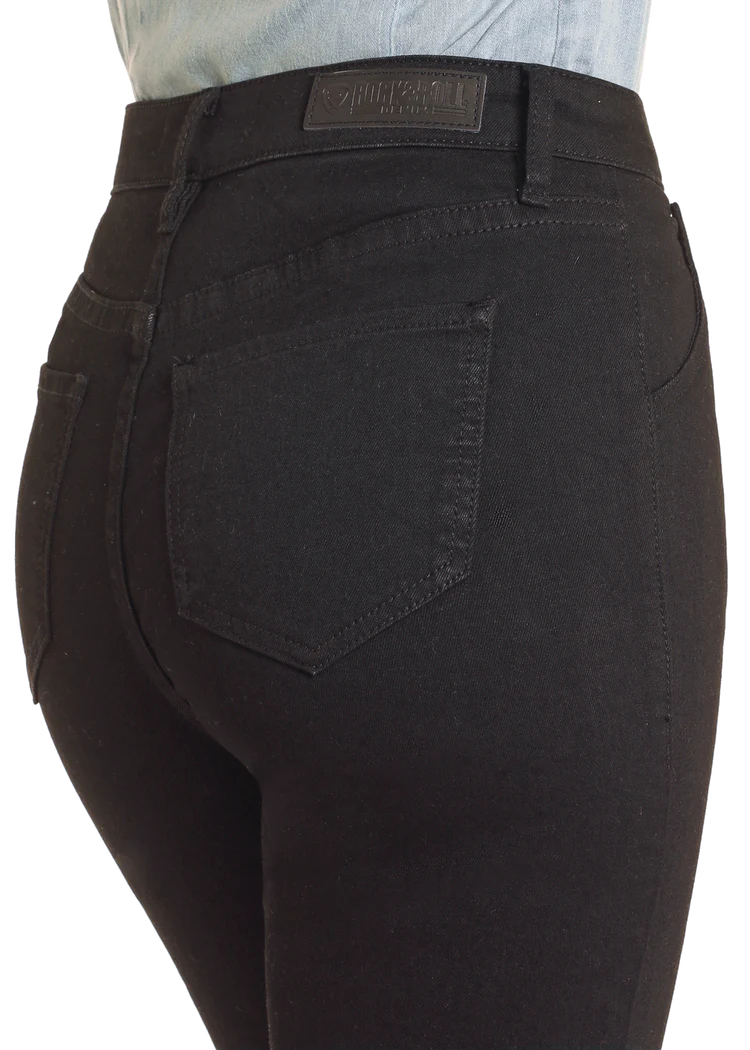 Rock & Roll Black High Rise Bootcut BW4HD04767