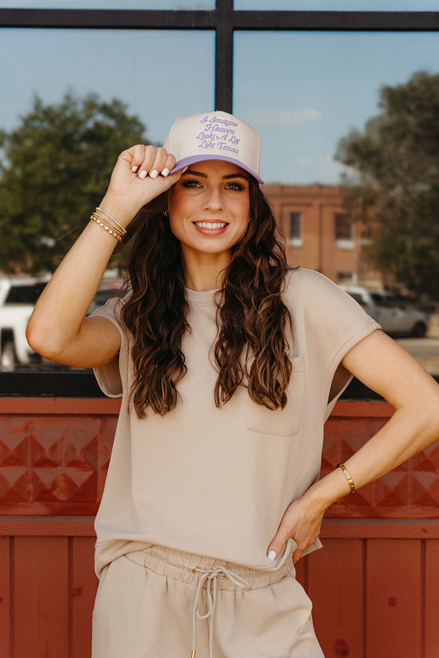 Mocha Sabrina Top