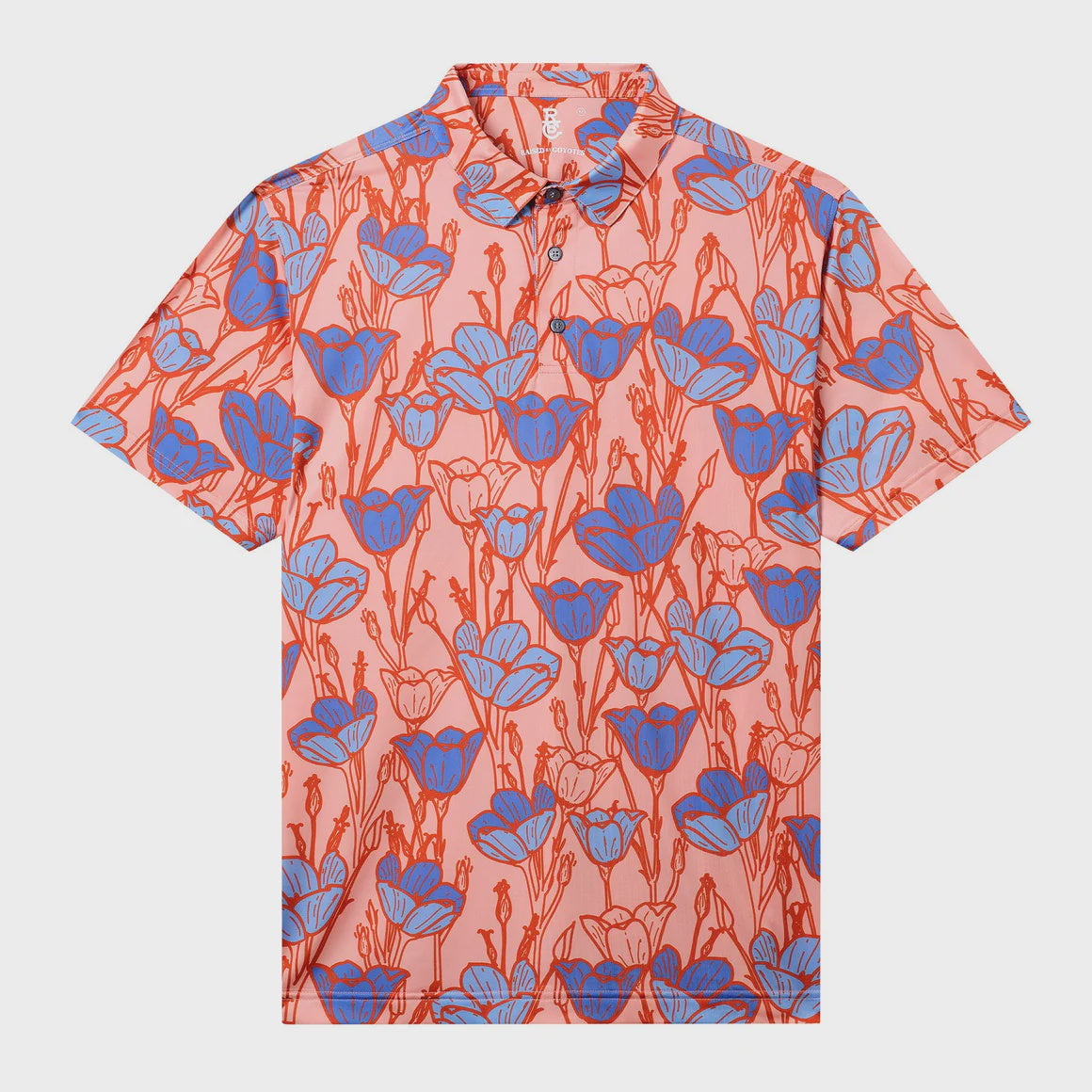 Raised By Coyotes Bluebell Polo