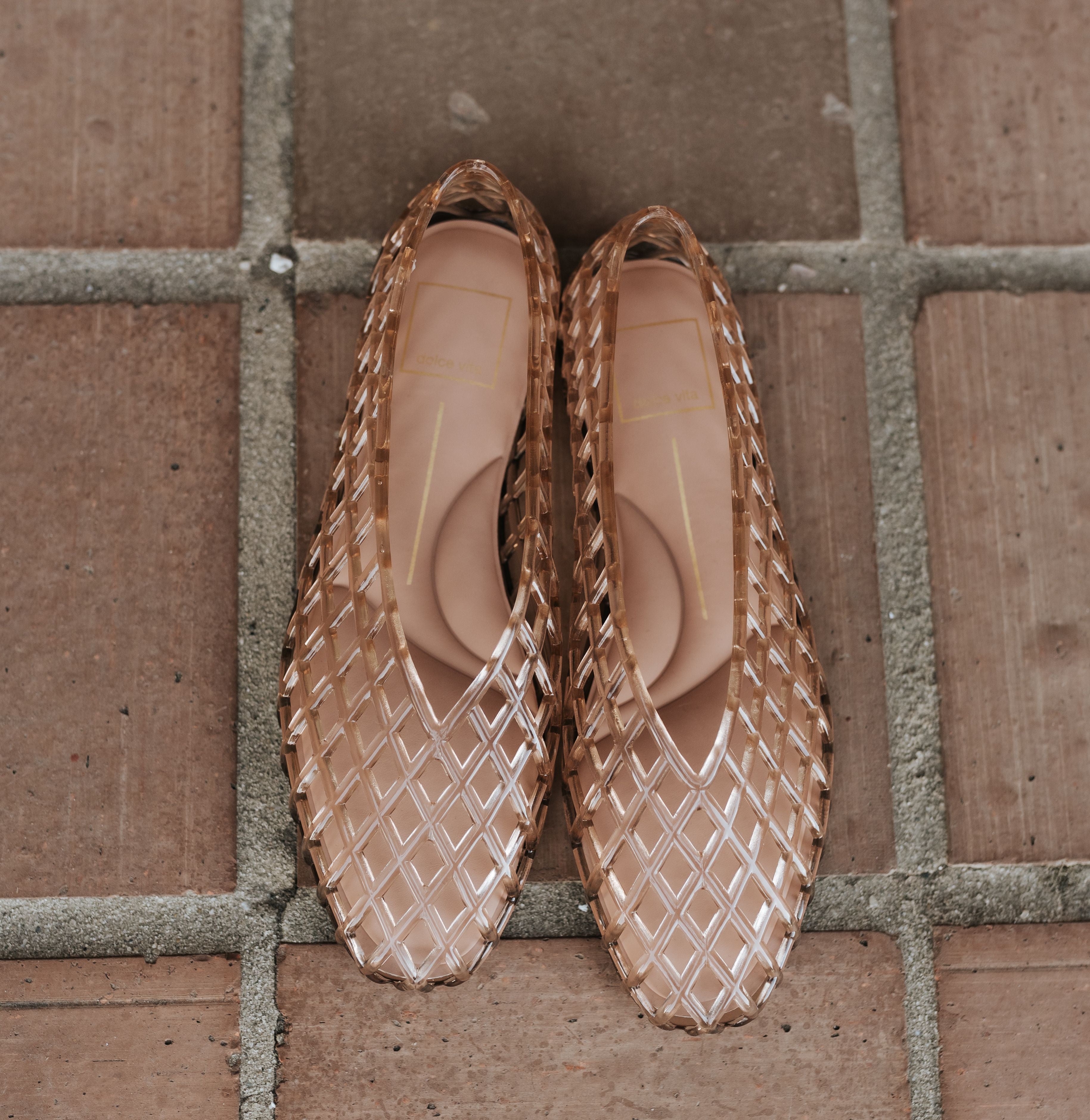 Dolce Vita Jam Mocha Jelly Flats