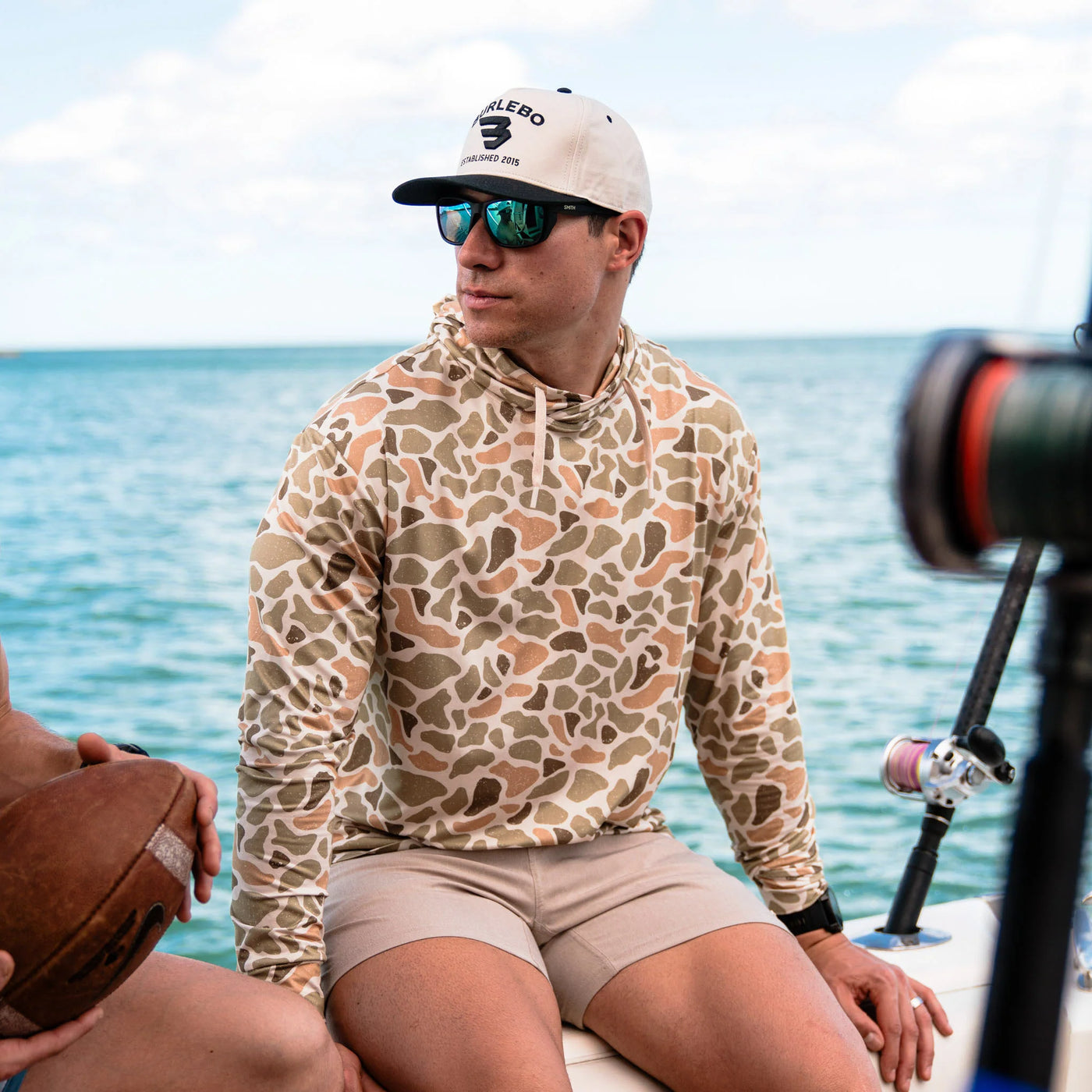 Burlebo Venado Camo Performance Hoodie