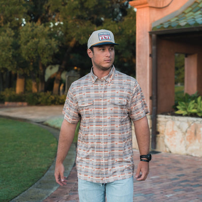 Burlebo Duck Hunter Plaid Performance Western Shirt