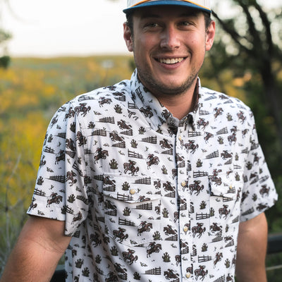 Burlebo Cowboy Country Performance Western Shirt