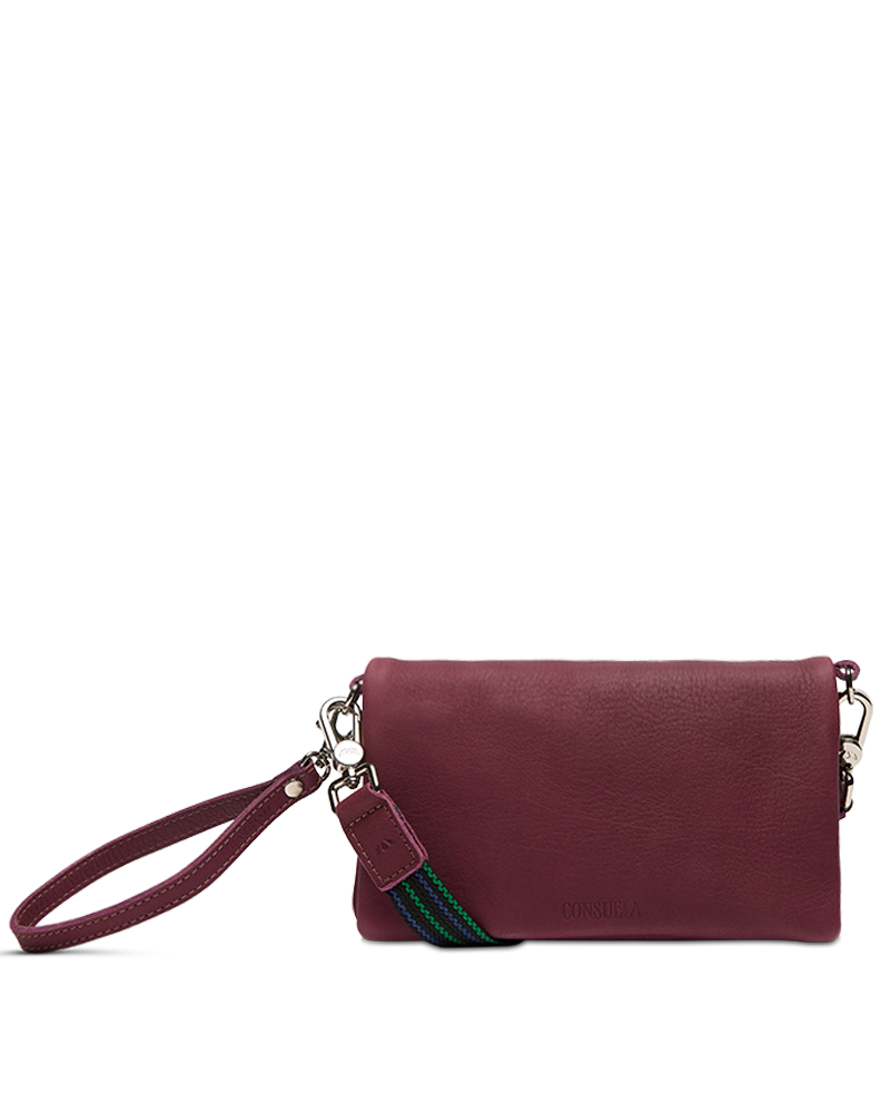 Plum Uptown Crossbody