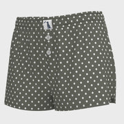 LG Olive Polka Dot Boxer Shorts