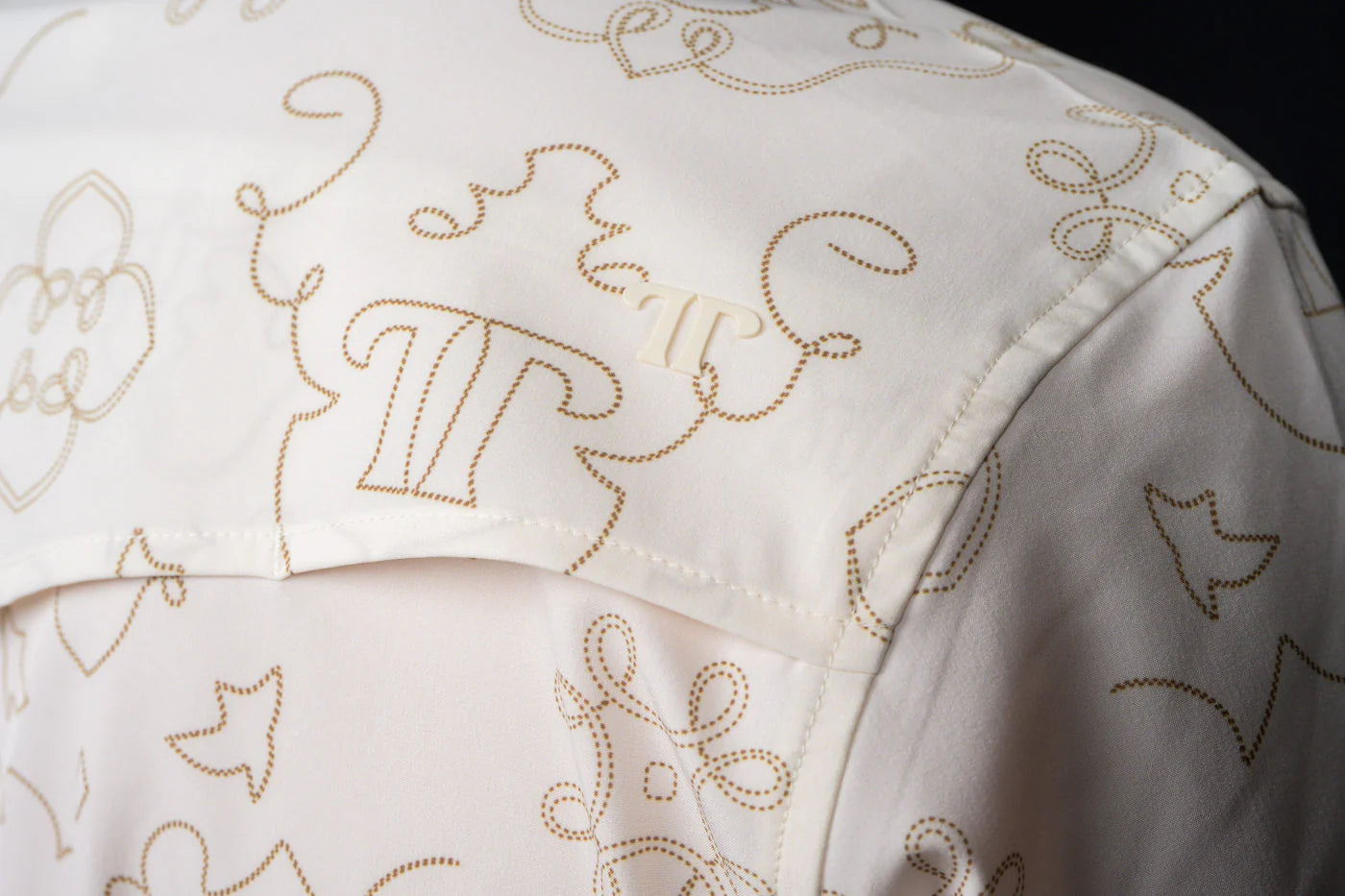 Ferrell - Carson Beige Short Sleeve Snap Shirt