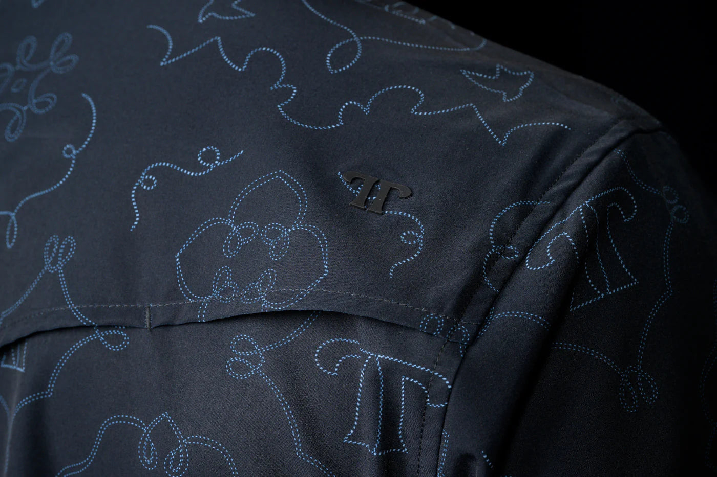 Ferrell - Carson Black Short Sleeve Snap Shirt