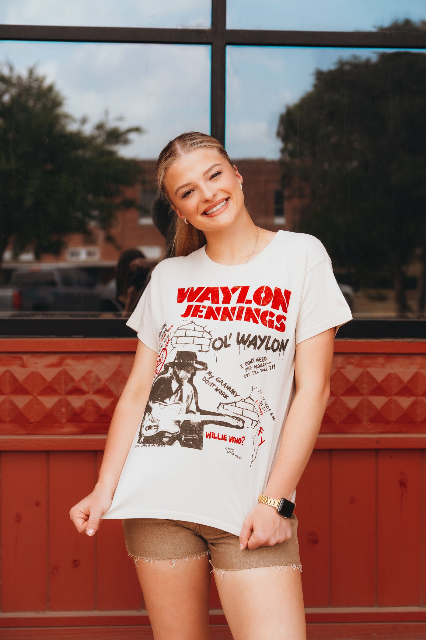 DayDreamer Waylon Jennings Ol' Waylon Tour Tee