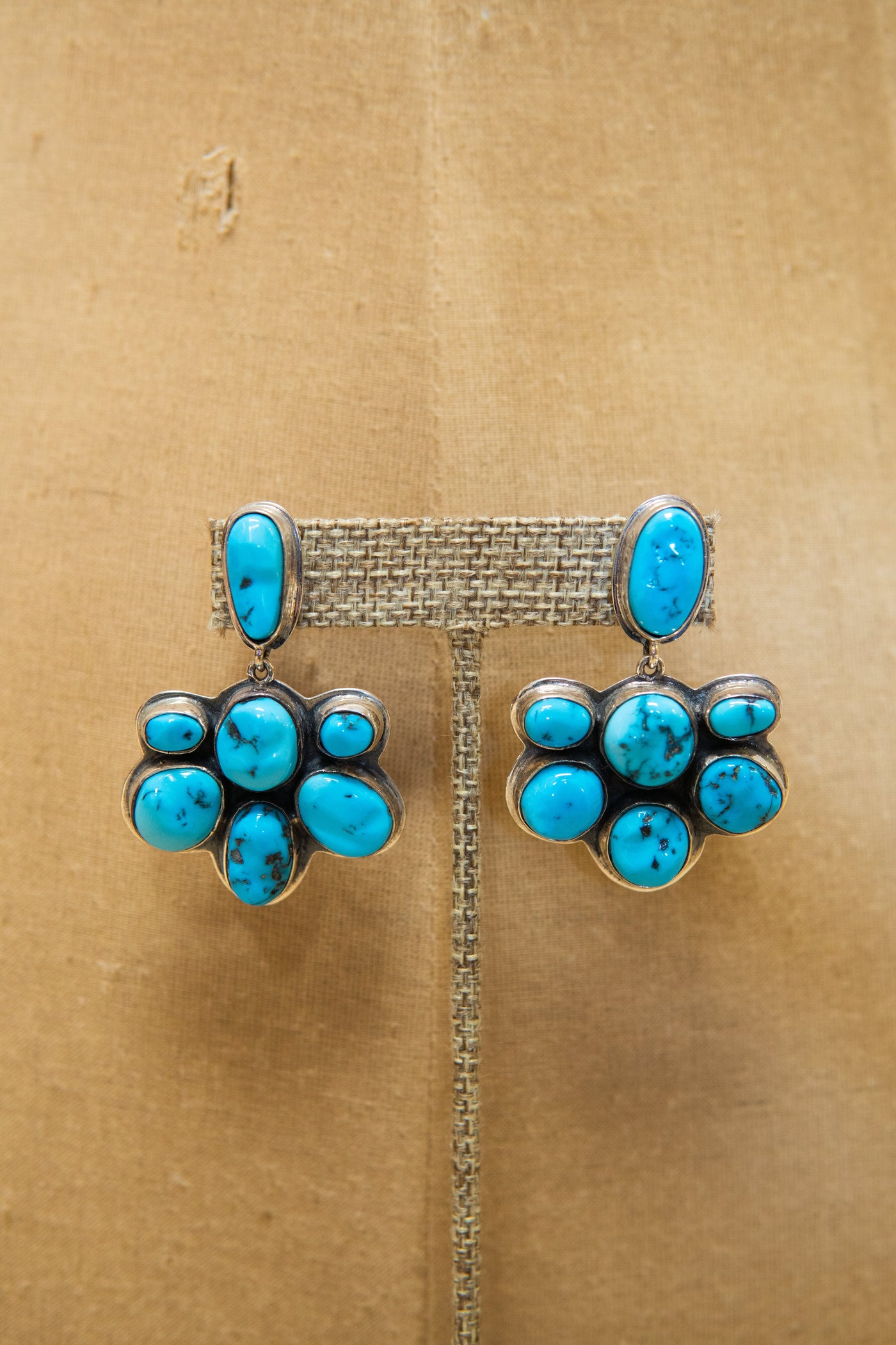 Federico Cluster Drop Earrings
