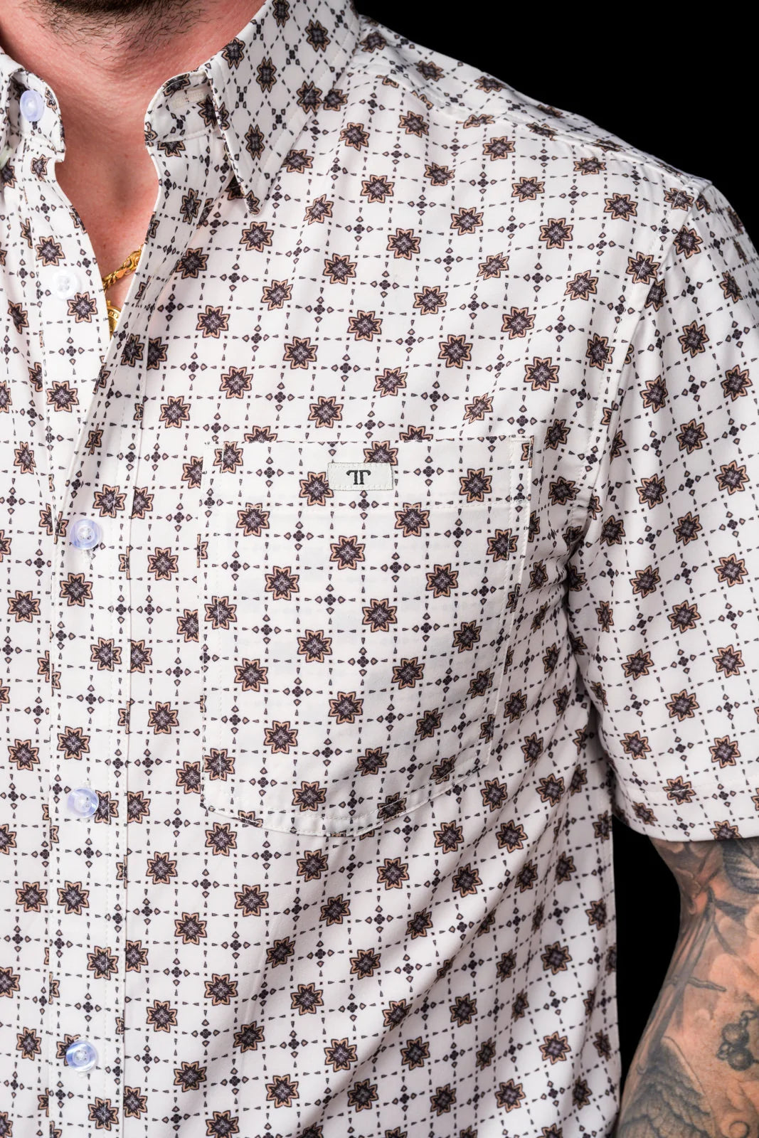 Ferrell The Pike - Short Sleeve Button Up