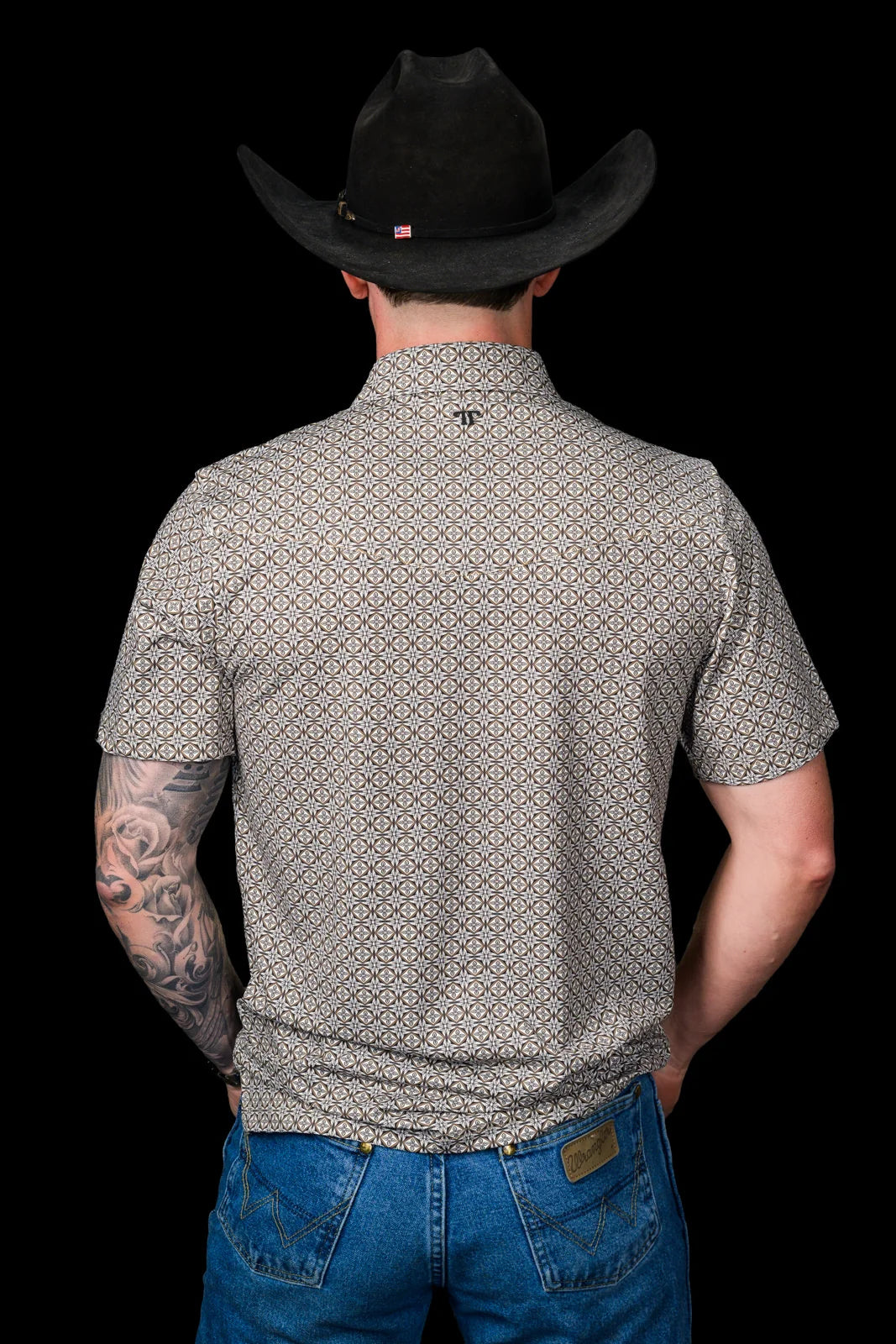 Ferrell - The Archer Peal Snap Polo
