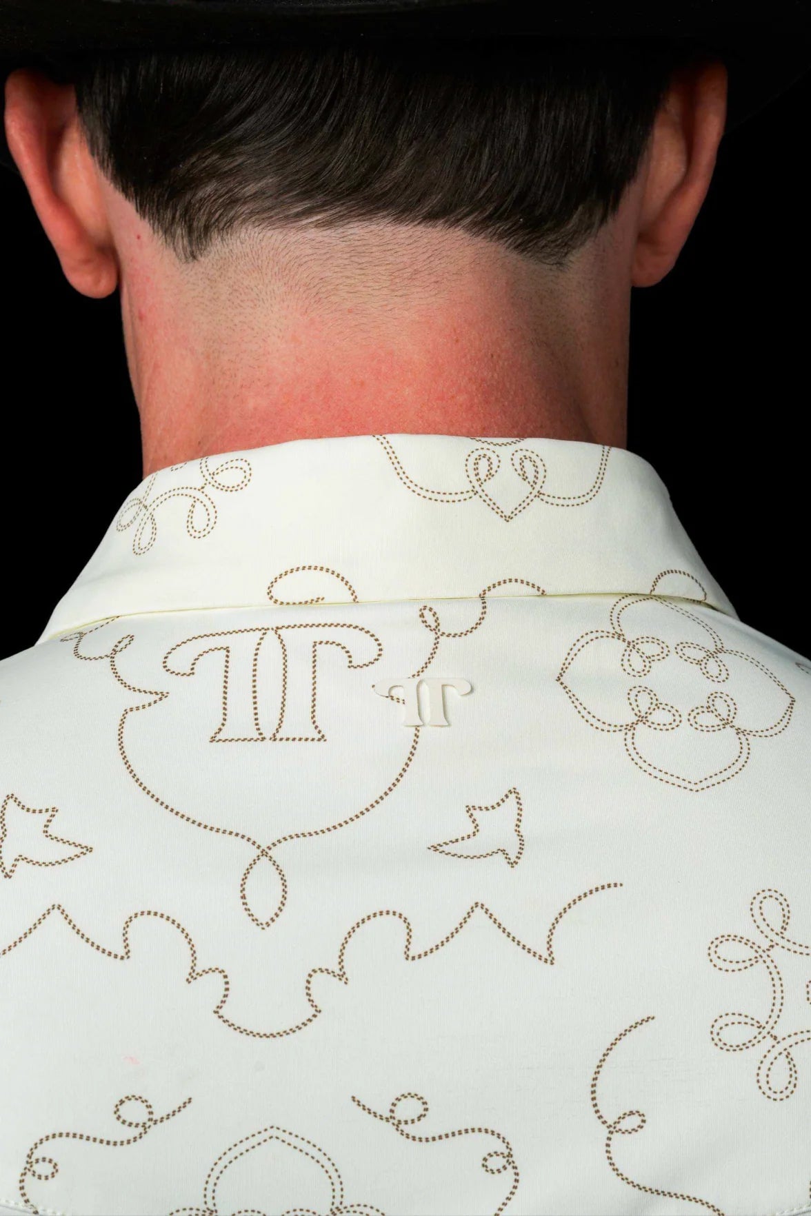 Ferrell - The Carson Polo in Cream