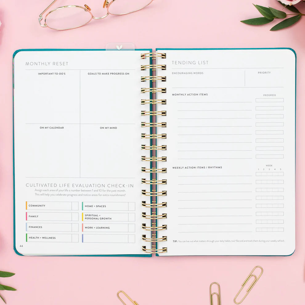 Fresh Start Daily Planner - Lavender
