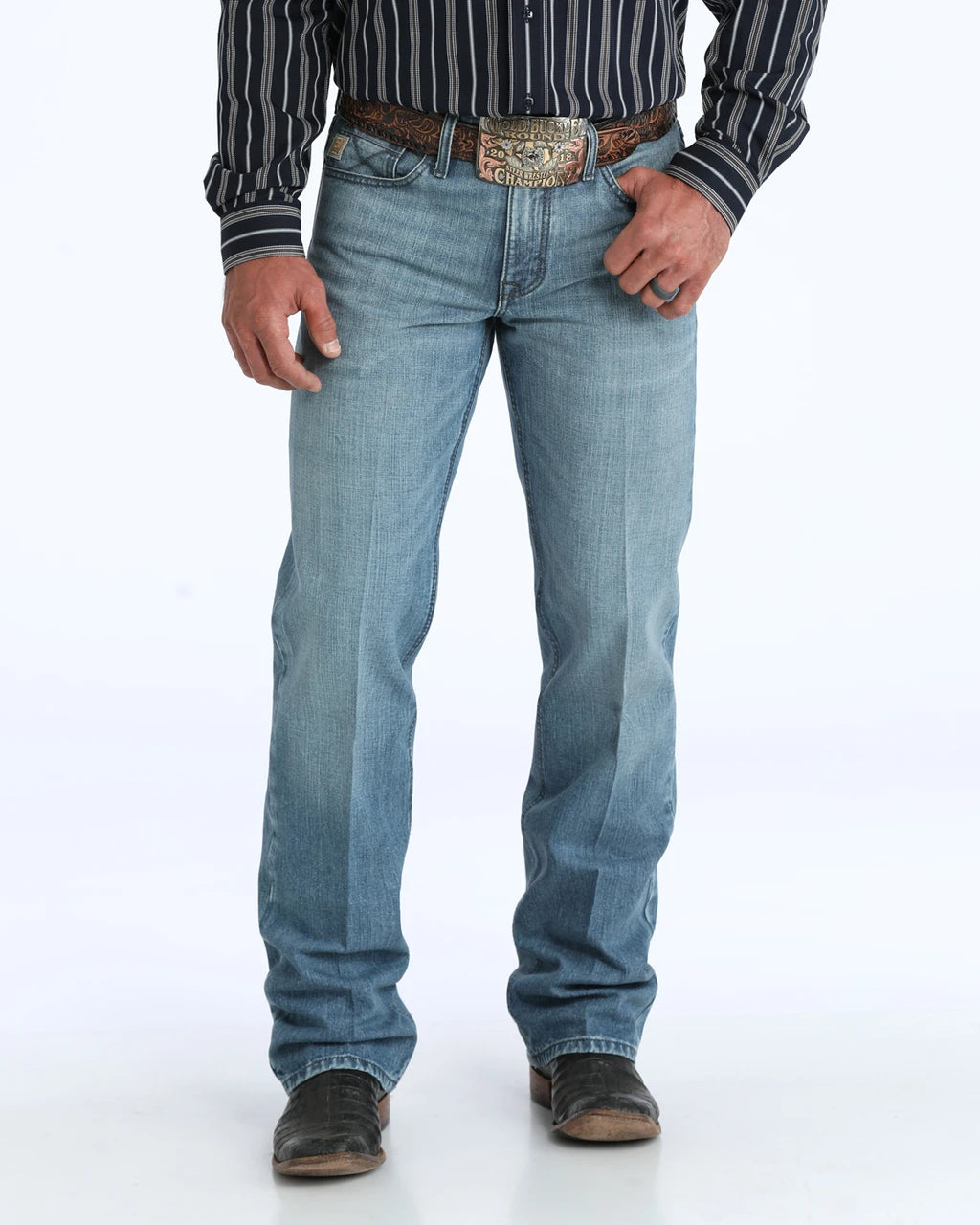 Cinch Men's Grant Medium Stone Jean MB34037001
