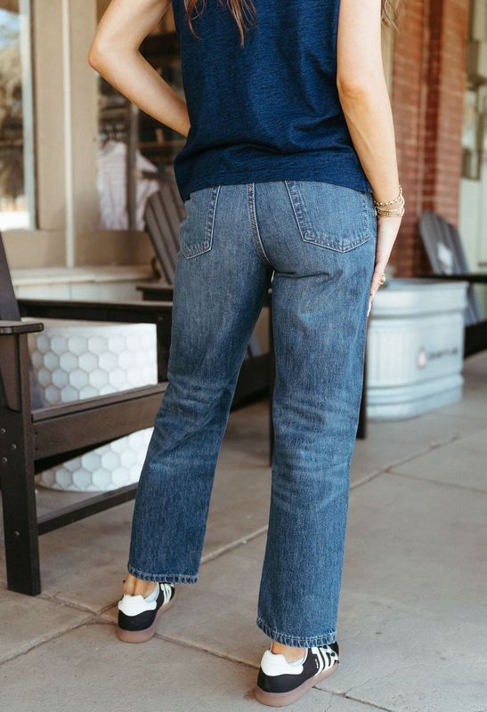 Ariat Women's Ultra High Rise Tomboy Jazmine Straight Jean Hisperia 10058909