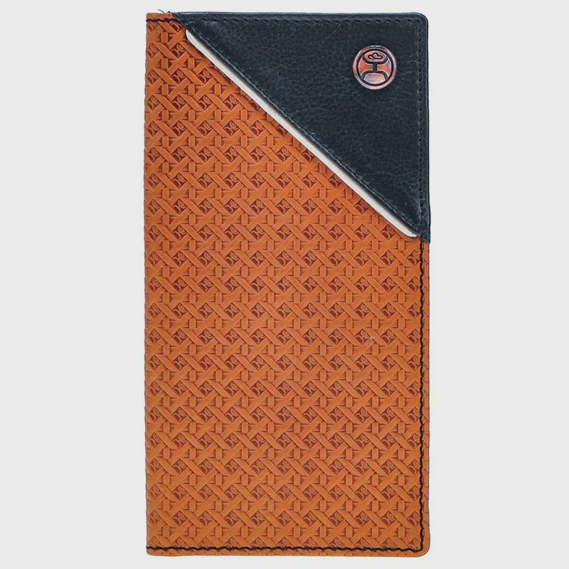Hooey All Over Basketweave Blk Rodeo