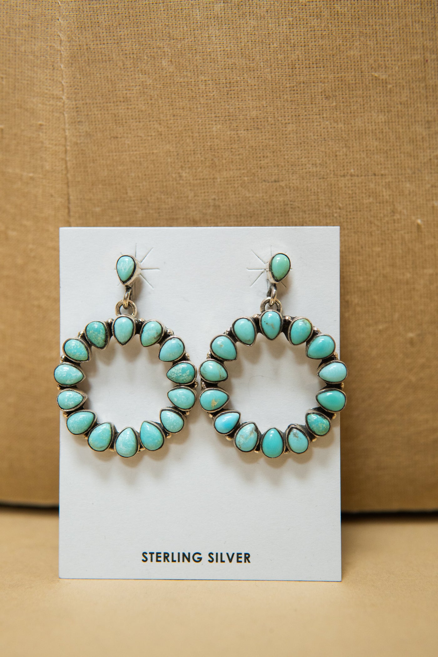 Hada Kingman Circle Earrings