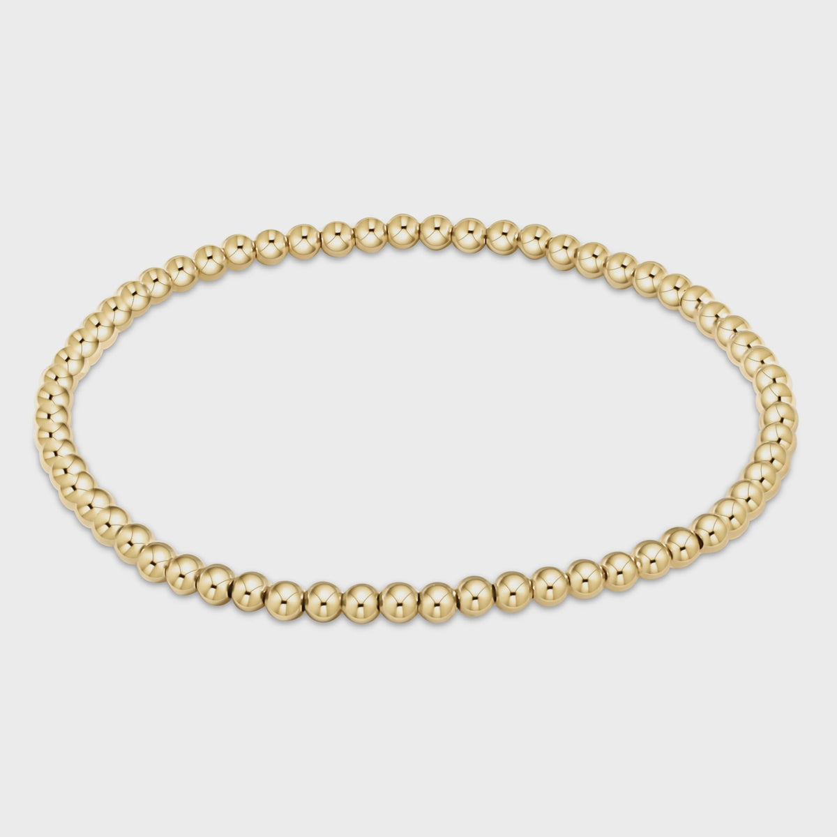 Classic Gold 3mm Bracelet