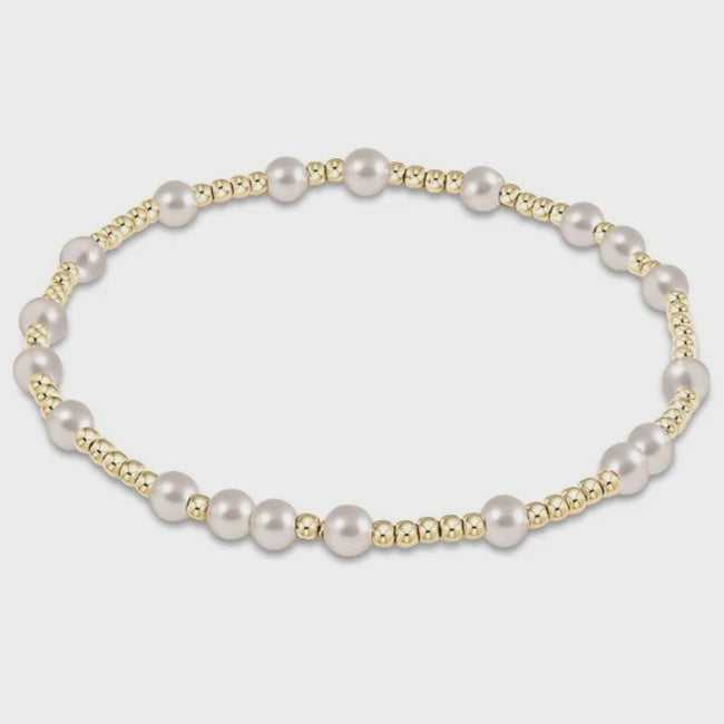 Hope Unwritten Pearl 4mm Bracelet