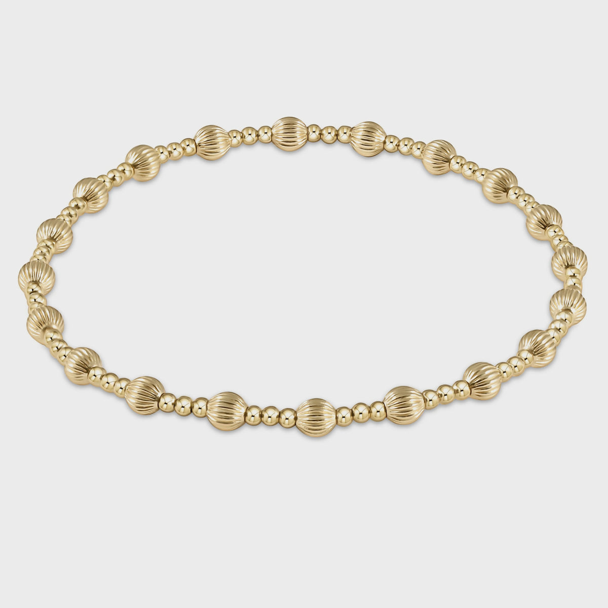 Dignity Sincerity Gold 4mm Bracelet