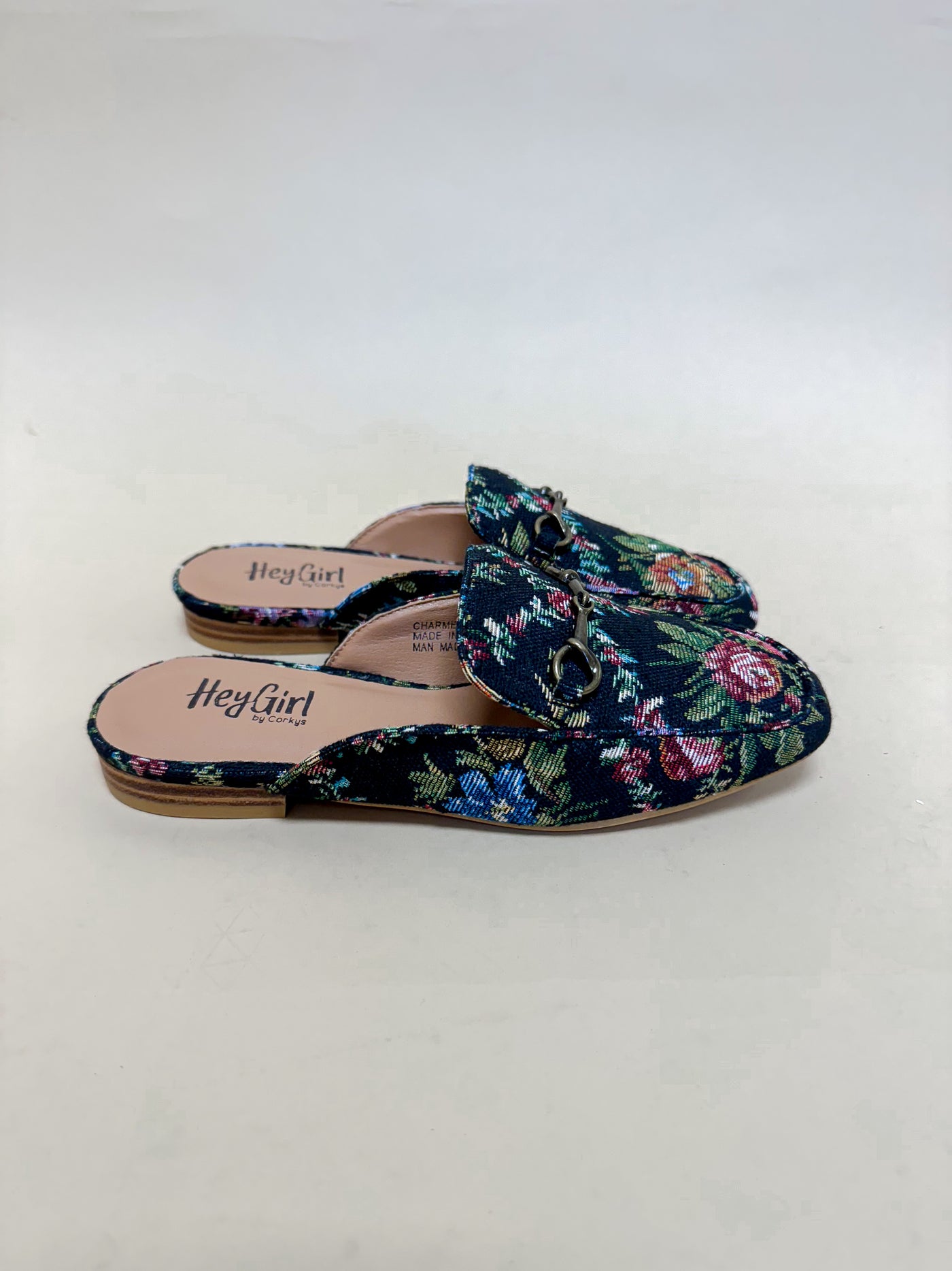 Charmer Black Brocade Floral