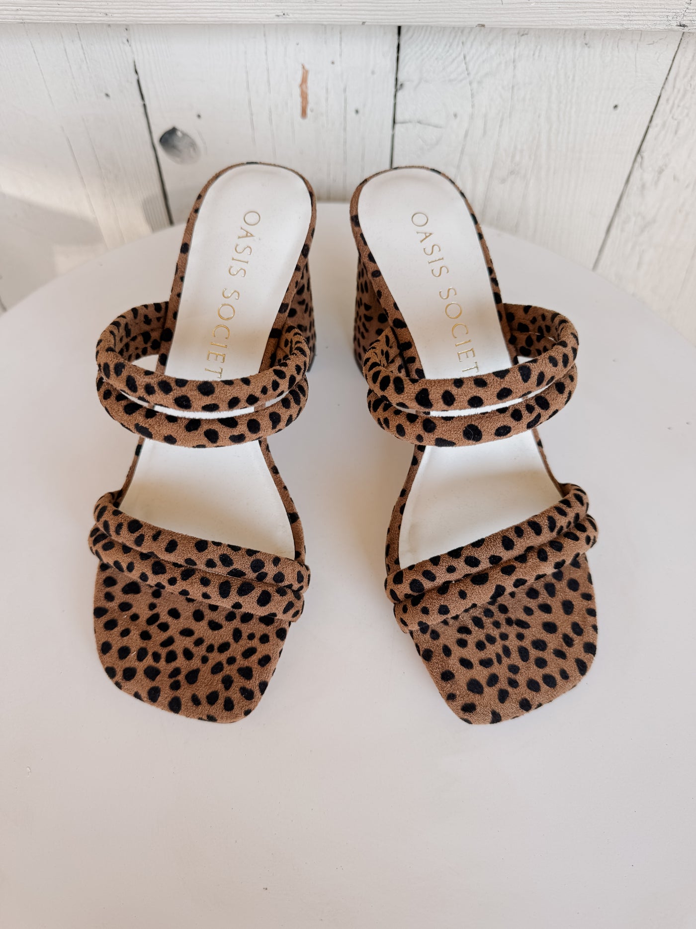 The Angela Heel Dark Cheetah