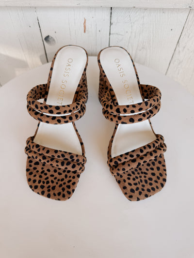 The Angela Heel Dark Cheetah