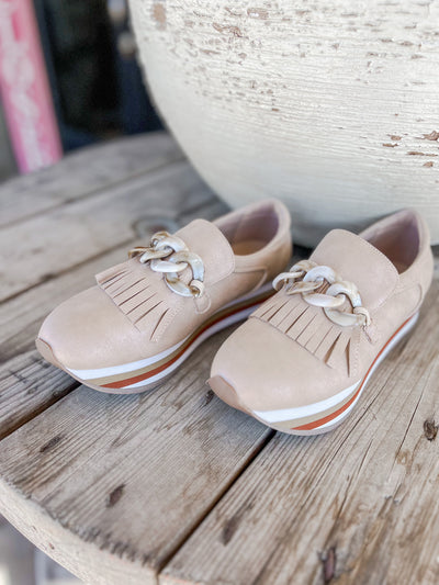 Bess Natural Frost Loafer