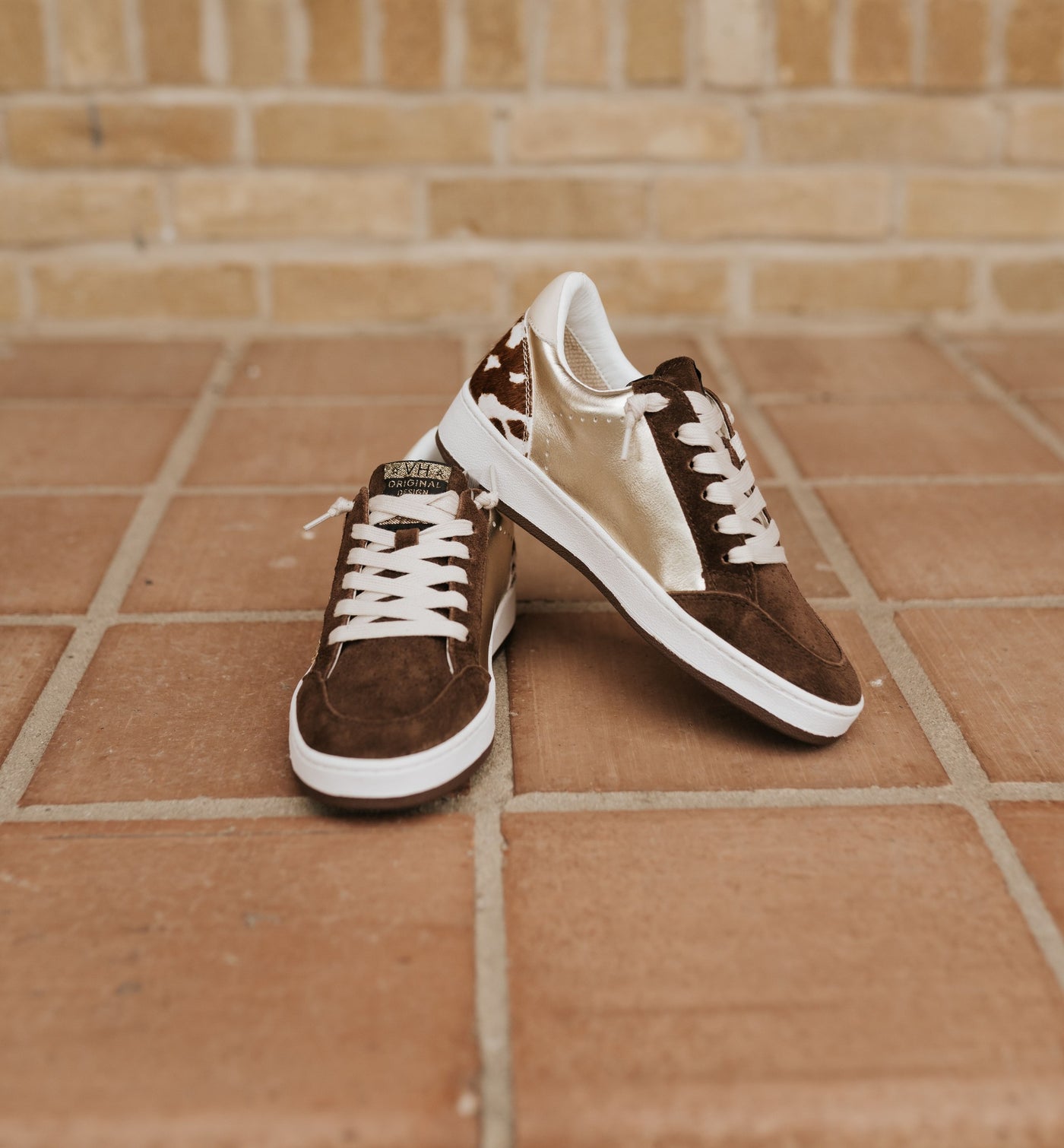 Denisse 55 Washed Gold/Brown