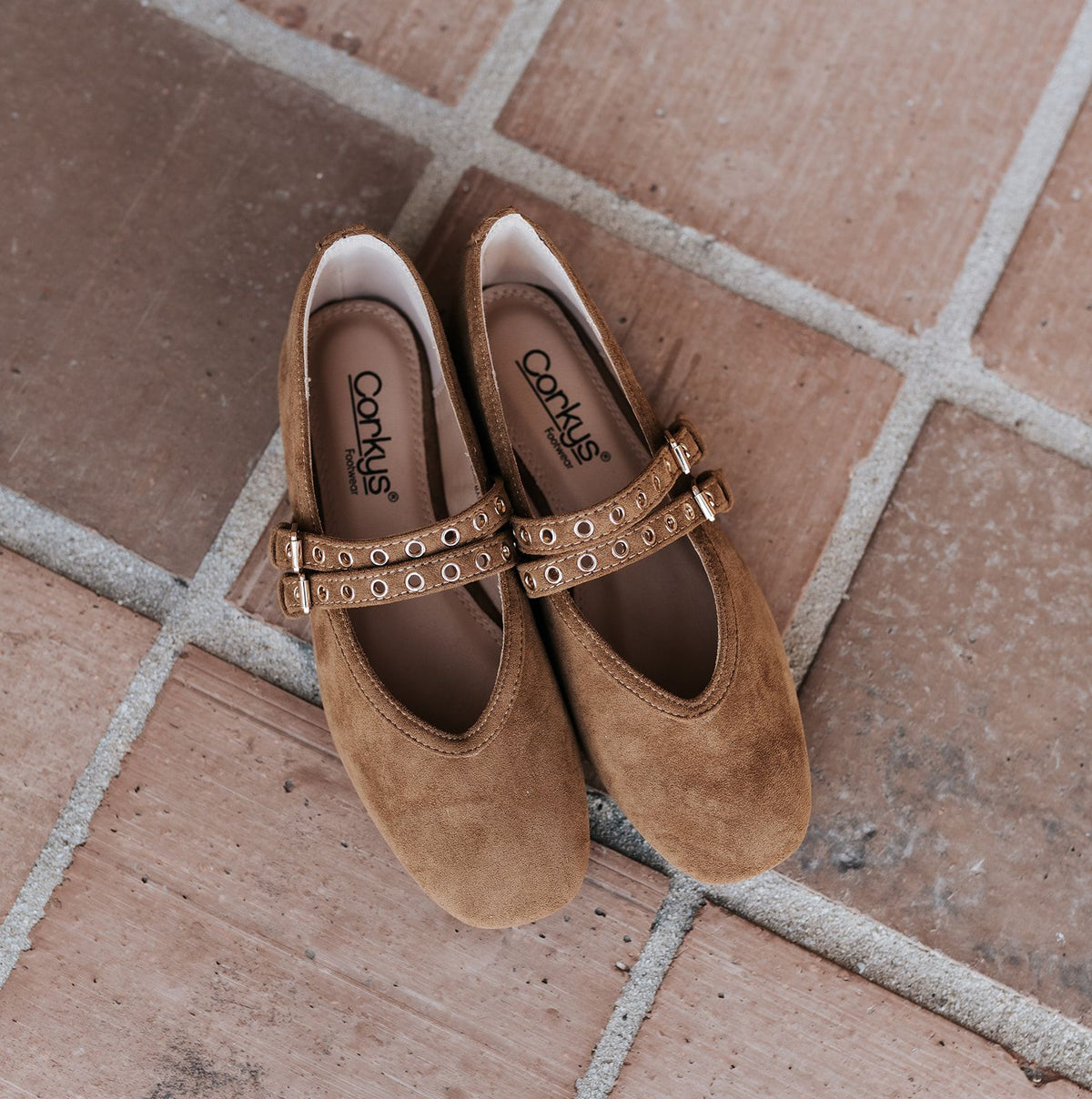 All Eyes On Me - Camel Faux Suede