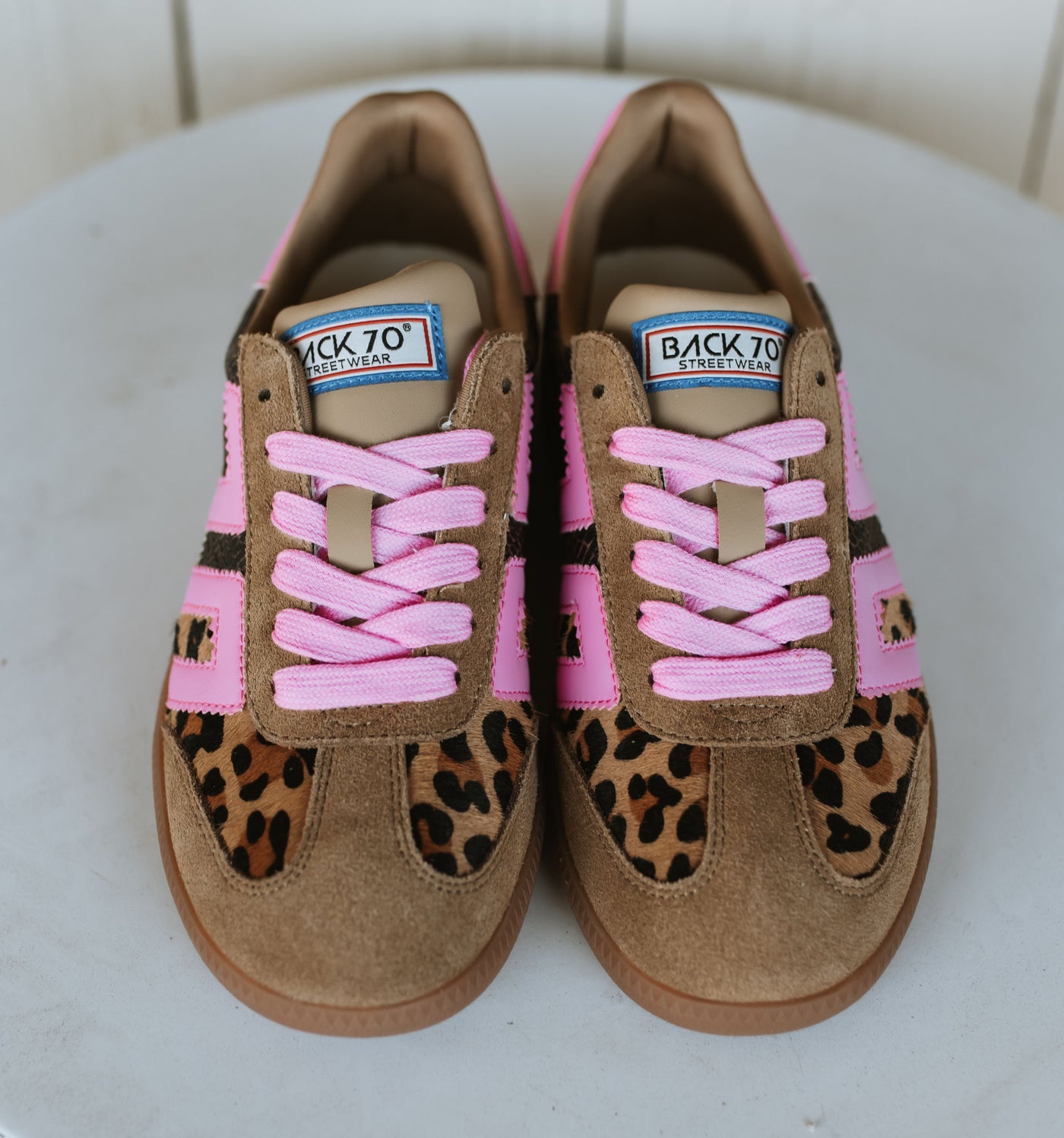 Squid Leopard Zebra Fuxia Sneaker