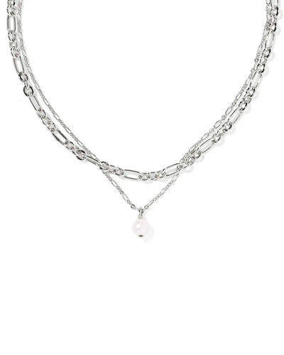 KS Ashton Pearl Multi Chain Necklace