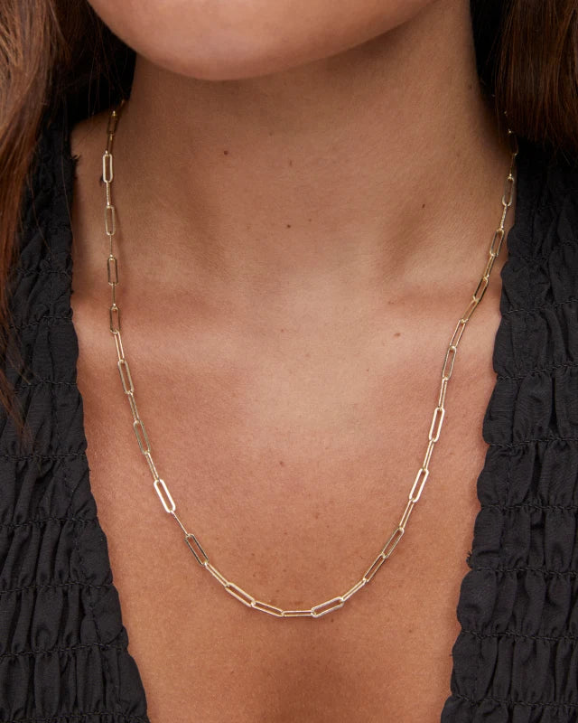 Kendra Scott Courtney Paperclip Necklace