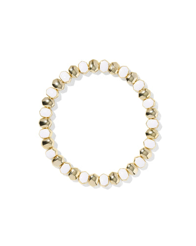 KS Daphne Enamel Stretch Bracelet Gold