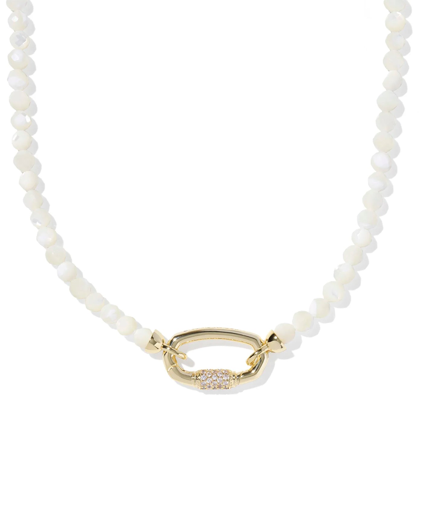 KS Emery Beaded Strand Neck Gold