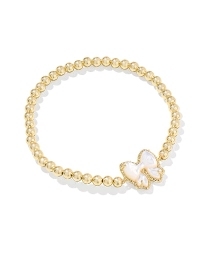 KS Haley Bow Stretch Bracelet Gold