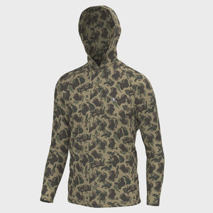 LB Retro Camo Heather Blend Hoodie
