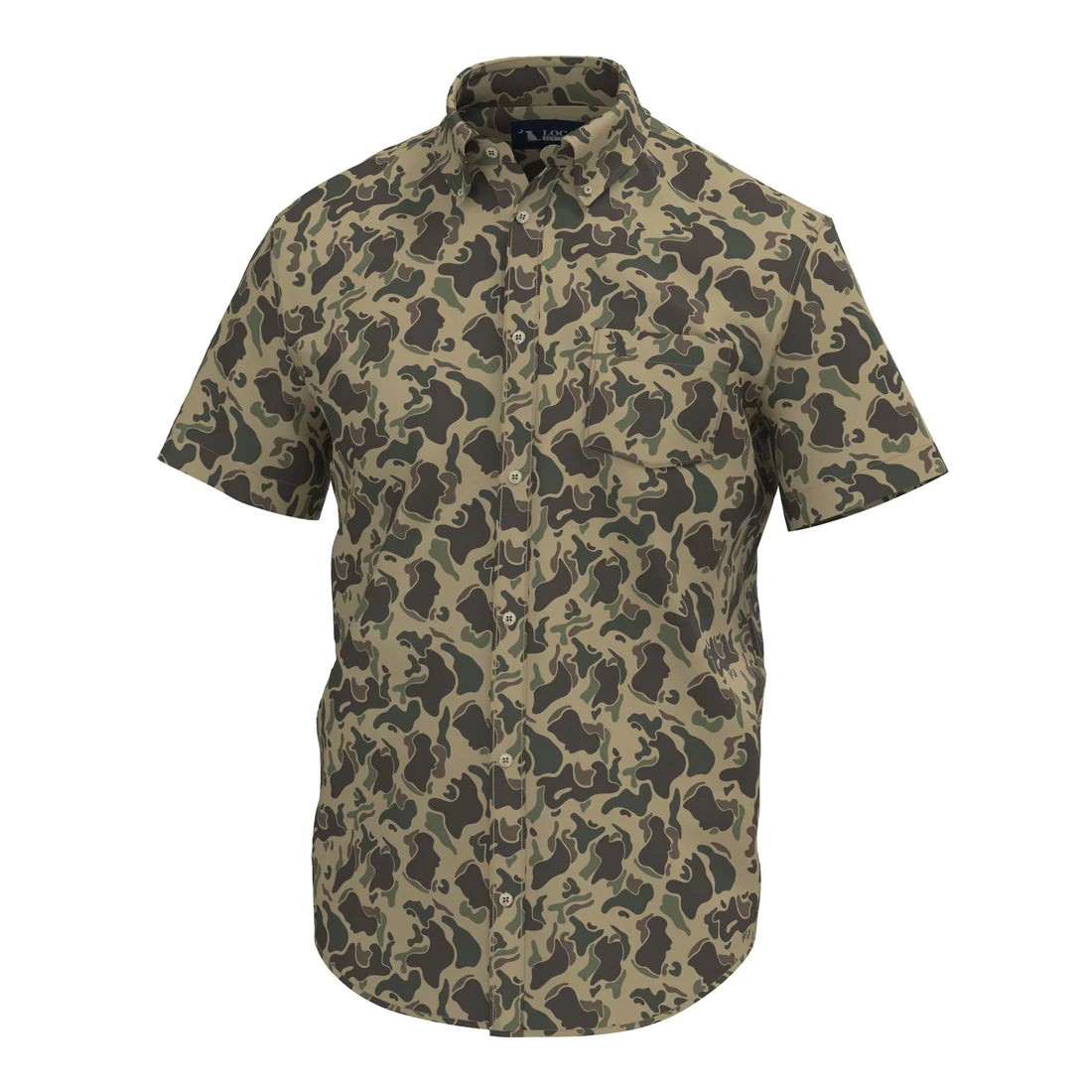 LB Retro Camo Lowcountry Button Down