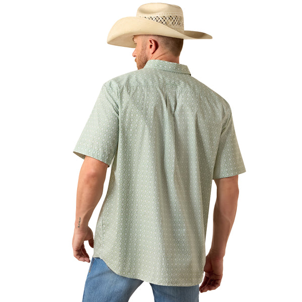 Ariat Men's Laurel Green Southwest Print Classic Shirt 10073697