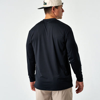 Burlebo LS Midnight Black Go To Tee