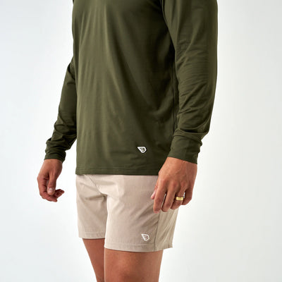 Burlebo LS Mallard Green Go To Tee