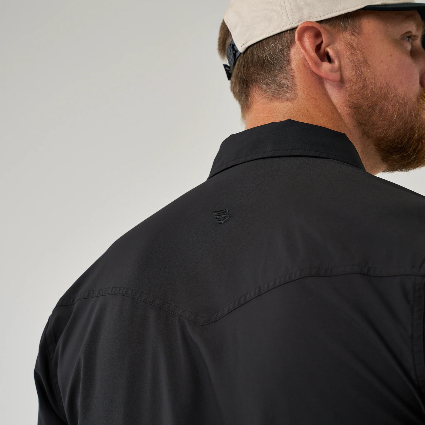 Burlebo LS Black Performance Western Shirt