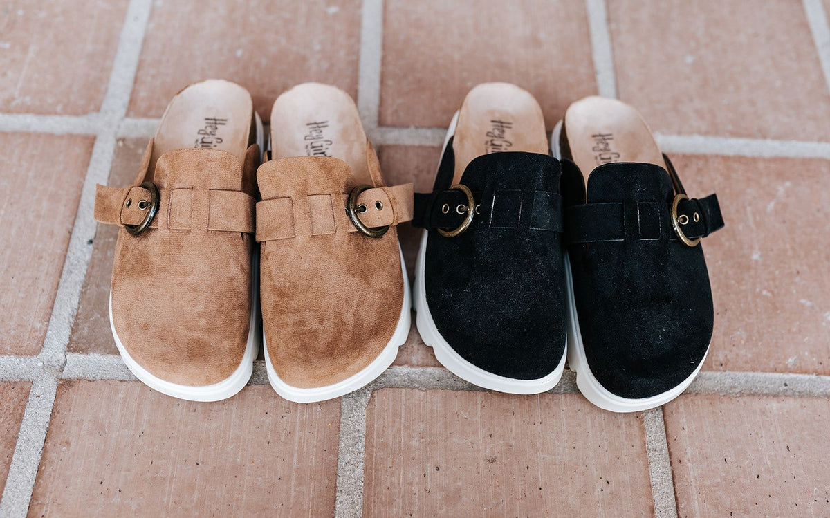 Tardy - Tobacco Faux Suede